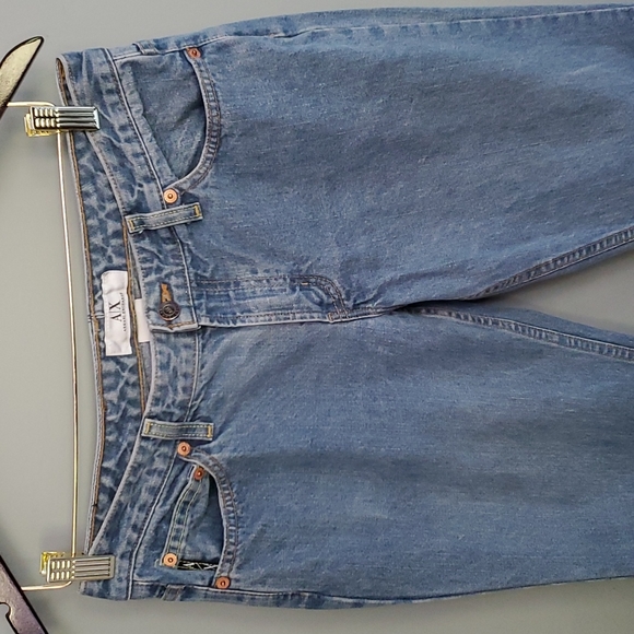Wms ARMANI EXCHANGE straight bootcut jeans (sz 8/S) - Picture 2 of 7